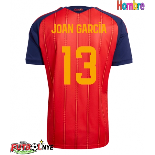 Camiseta España Joan Garcia #13 Primera Equipación Mundial 2026 manga corta